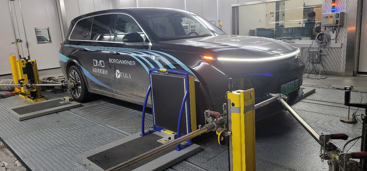 Dynamic Motor Drive vehicle test