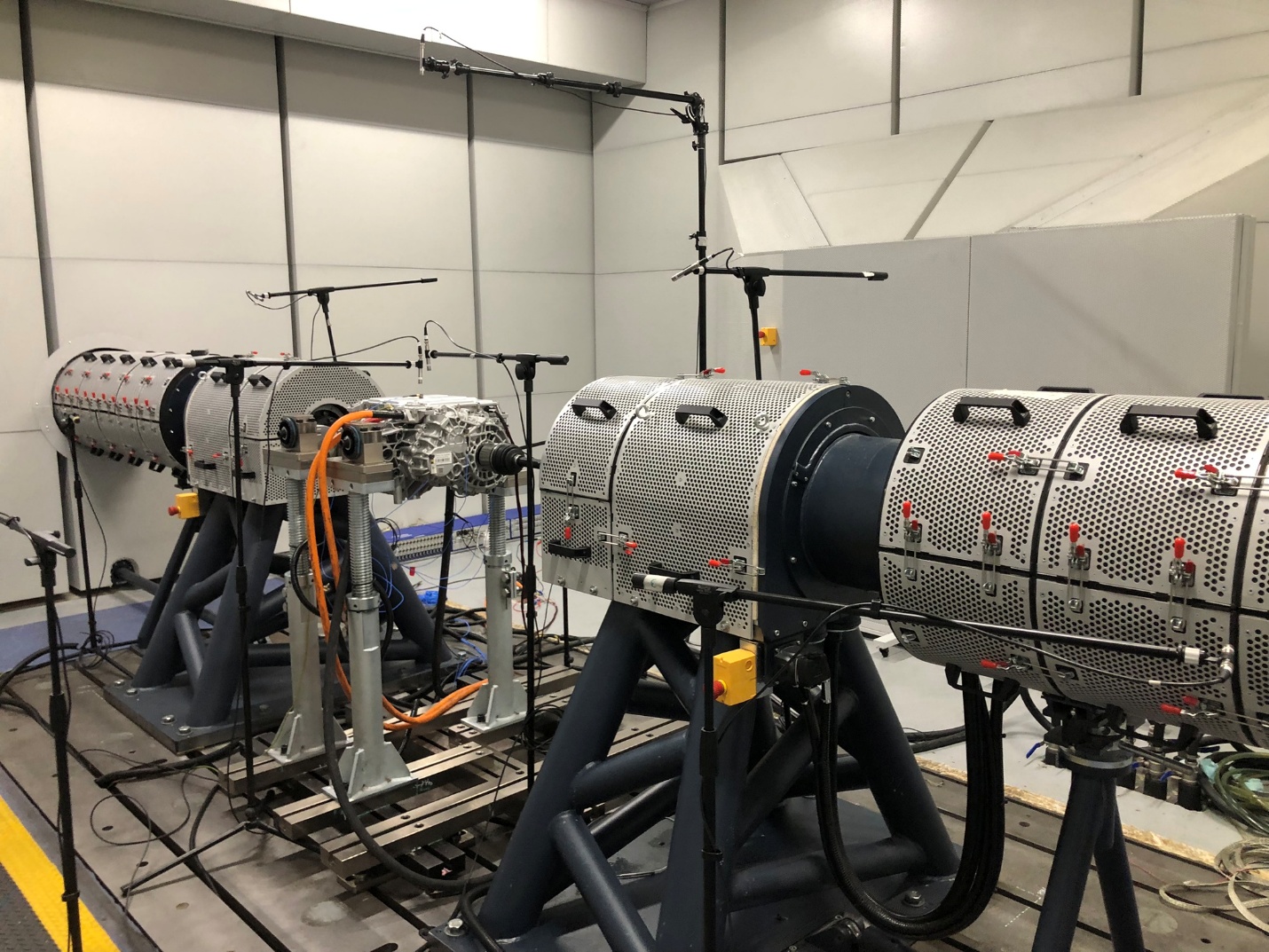 Motor testing laboratory · supplied document